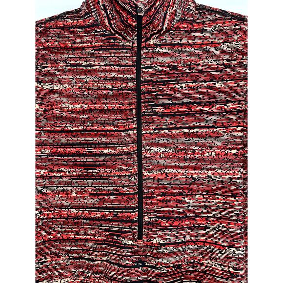 Nike Pro Dri-Fit Women’s Large 1/2 Zip Training Top Multicolor - Picture 2 of 9